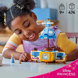 LEGO Ç€ Disney Princess Askungen klänning, leksak för pojkar och flickor från 9 år - innehåller en klädhängare, en Cinderella minidocka och en musfigur - Creative Playset 43266 Byggset Beuche den LEGO-Store