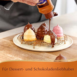 Lindt Schokolade - GLASUR Vollmilch | 10 X 200 G | Vollmilch Glasur Für Einen Feinen Überzug Bei Kuchen, Torten, Gebäck Oder Eis | GLAS | Backen | Schokoladengeschenk glasyrer och dekoration Naty Shop