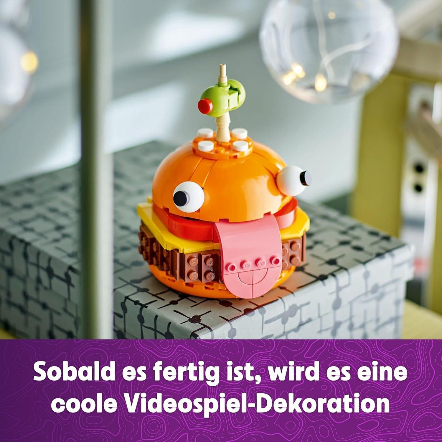 LEGO Fortnite Durrr Burger, Byggset för videospel för spelare 9+, Displaymodell, Samlarfigur, Present för barn, tonåringar och vuxna, Samlarföremål 77070 Byggset Besuche den LEGO-Store