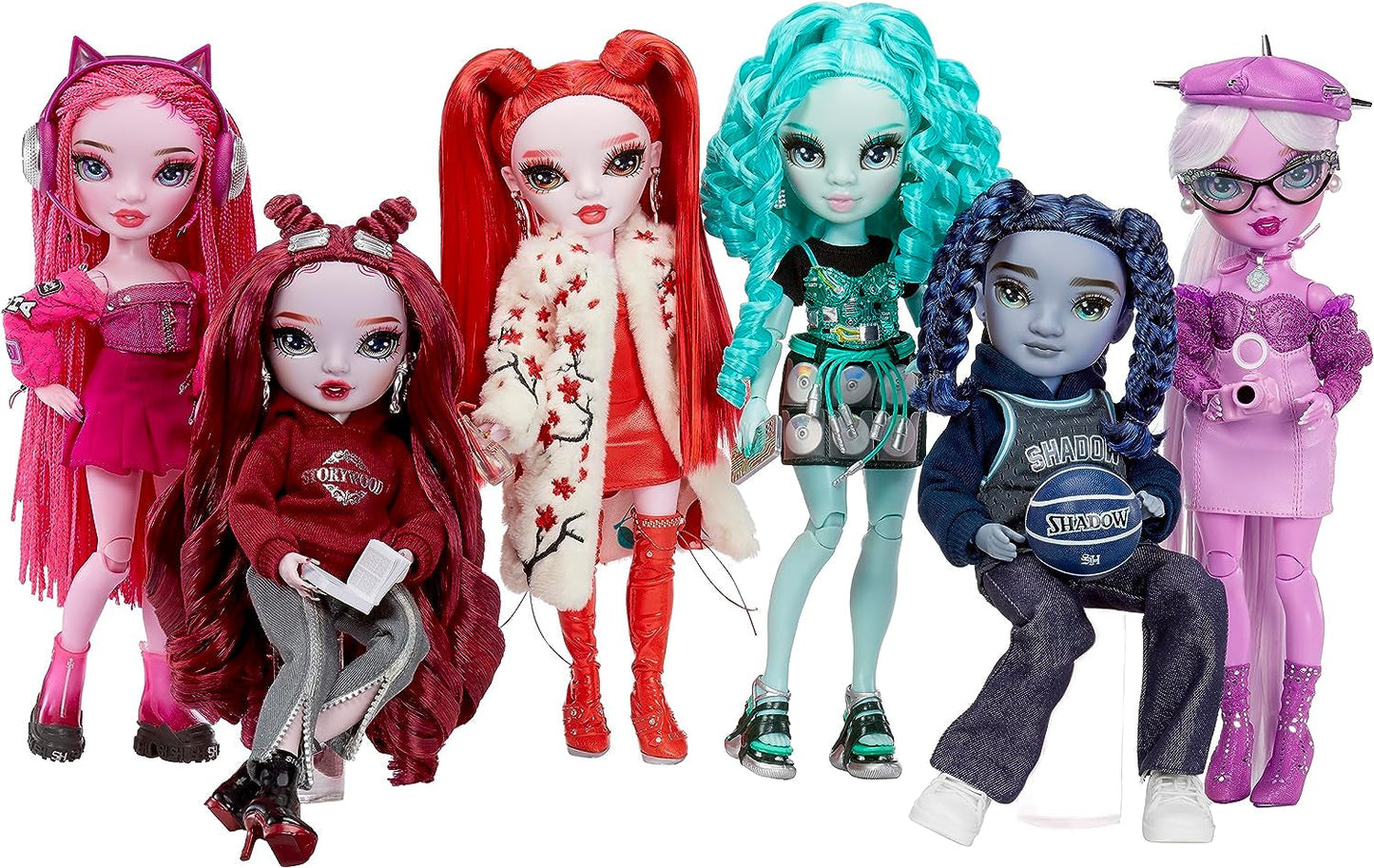 Rainbow High Shadow High Series 3 - Berrie Skies - Grön modedocka - Moderiktig outfit och över 10 färgglada lektillbehör - Idealisk för 4-12 åringar och samlare