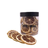 45 g torkade citronskivor, torkade fruktskivor för cocktails, torkade citroner för juldekoration, glögg, te, bakning|100 % naturliga torkade citroner Torkade produkter Naty Shop 45G
