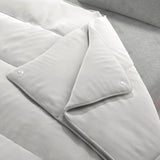 Prestige 4 Stagioni 4 säsonger vitt täcke, 100 % mikrofiber, 150X200 Cm Täcken och täcken Naty Shop