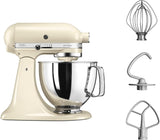 KitchenAid Artisan 5KSM125EER skålmixer, 300W, 4,8L Naty Shop Cream