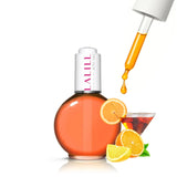LALILL Nagelbandsolja 75Ml - Himbeere Nagelpflegeöl - Nagelöl Pflege Für Nägel Nagelhaut - SPA Maniküre Nageldesign Hände - Vegansk - Med pipett
