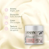 ARGÁN nutrition y suavidad mascarilla 350 ml Hårmask Naty Shop