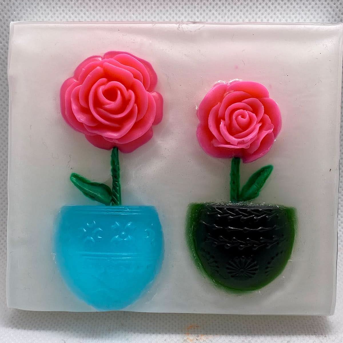 Katy Sue, Mold Silicone 4 Roses Kitchen Naty Shop