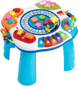 Färg Baby musikbord Jucarii Bebe Naty Shop Bord med piano och tåg