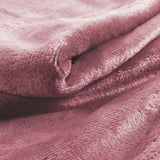 Douceur D'Intérieur, Flanellfilt, 125 X 150 Cm, Rosa, Flanell Täcken och täcken Naty Shop