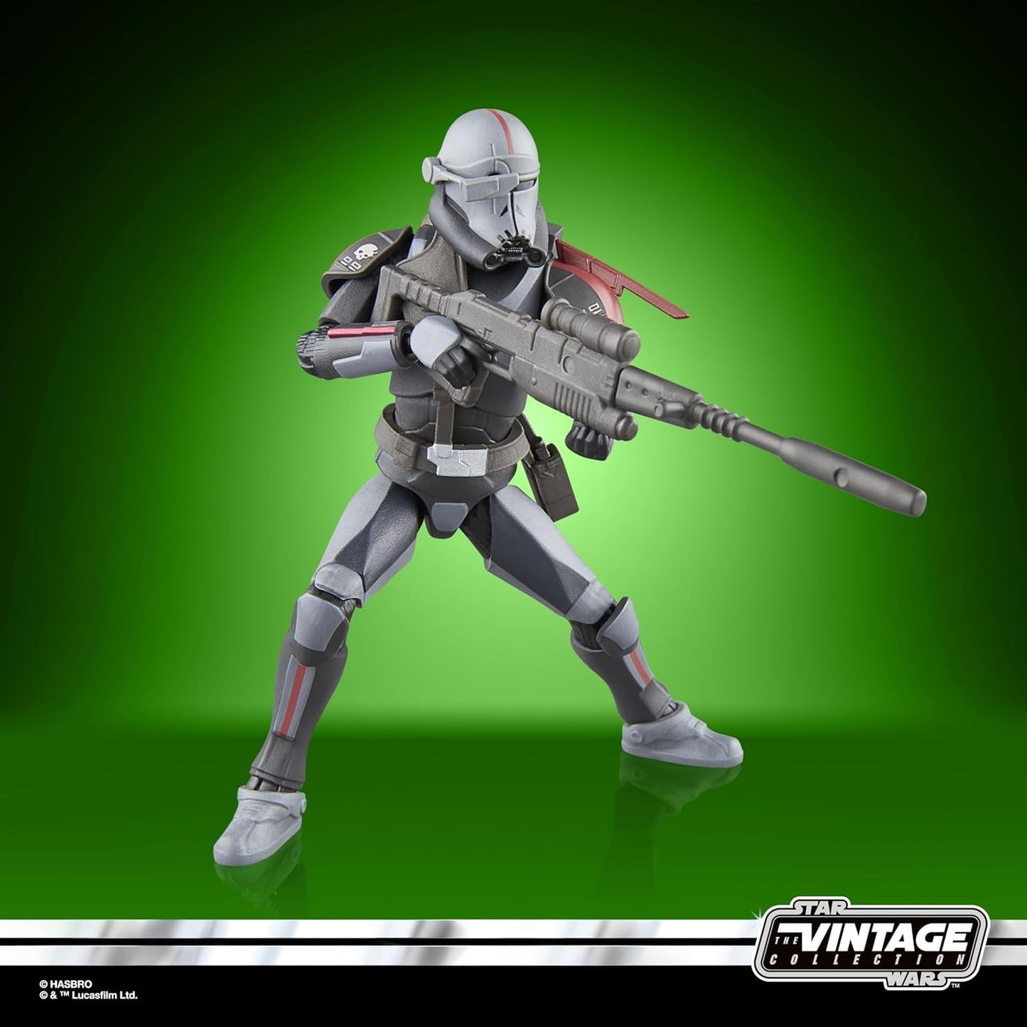 Star Wars Vintage Crosshair Collection, Star Wars: Bad Batch Actionfigur att samla in (9,5 Cm) Actionfigurer Naty Shop