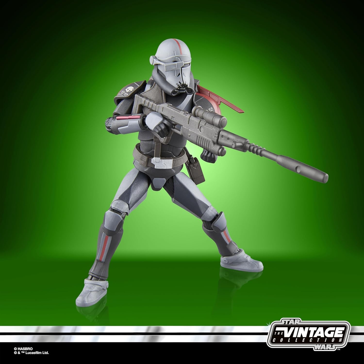 Star Wars Vintage Crosshair Collection, Star Wars: Bad Batch Actionfigur att samla in (9,5 Cm) Actionfigurer Naty Shop