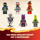 LEGO NINJAGO Tournament Arena Äventyrsleksak för barn Ninja lekset med 6 minifigurer Samling Byggset Födelsedagspresent för 7 år gamla pojkar och flickor 71818 Byggset Besuche den LEGO-Store