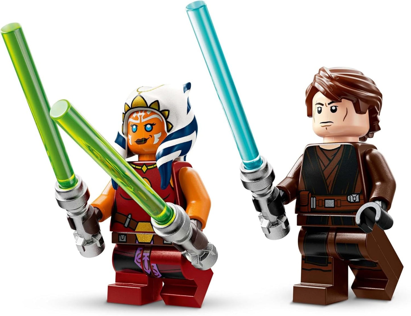 LEGO Star Wars 75401 Ahsokas Jedi Interceptor, Starfighter för Clone Wars-fans, Ahsoka Tano & Anakin Skywalker-minifigurer med ljussabel och R7-A7, för pojkar och flickor från 8 år och uppåt Byggset Beuche den LEGO-Store