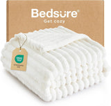BEDSURE Sage grön fleece filt för soffa - Supermjuka mysiga filtar för kvinnor, söt liten filt för flickor, 127 X 152 Cm sängar och filtar Besuche den BEDSURE-Store Garden Vit/Ödlig T-shirt Xl (50" X 70")
