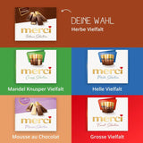 Finest Selection mörk choklad – 6 x 250 g – Raffinerade mörk chokladspecialiteter – Fyllda och ofyllda praliner