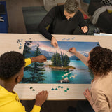 Ravensburger Puzzle 16714 - Spirit Island Canada - 2000 bitars pussel för vuxna och barn över 14 år, landskapspussel med Kanada-motiv Puzzle Naty Shop