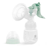 Kikkaboo ELSIE bröstpump, manuell med 2 lägen, justerbar sugkraft, mjuk silikonkopp Tillbehör Mat och amning Bebe Naty Shop