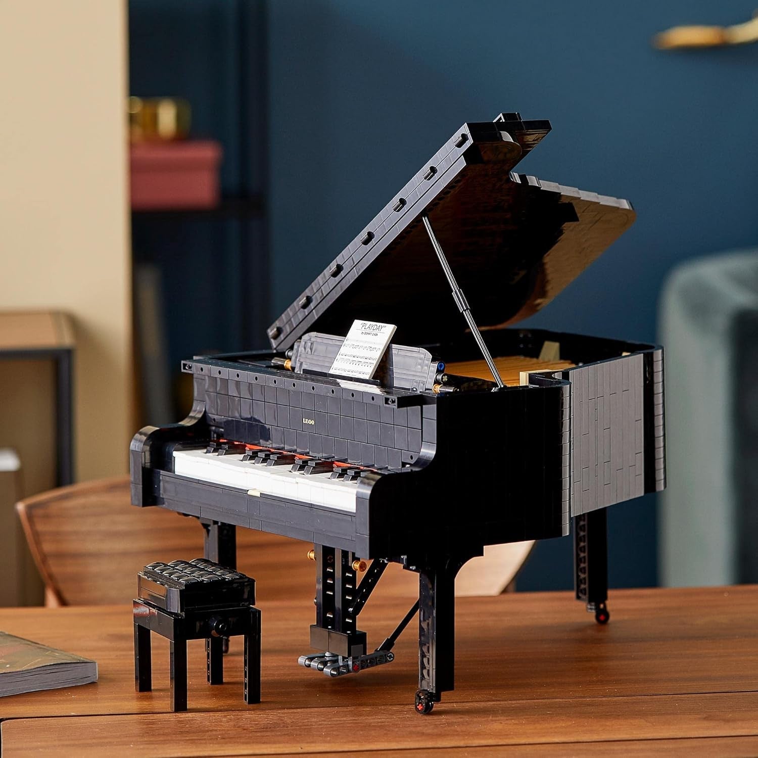 LEGO Ideas Concert Grand Piano (21323); Byggsats; Ditt eget konsertpiano; Bra modellprojekt för den begåvade pianisten, musikern, musikälskaren eller hobbyisten (3 662 stycken) Byggset Besuche den LEGO-Store