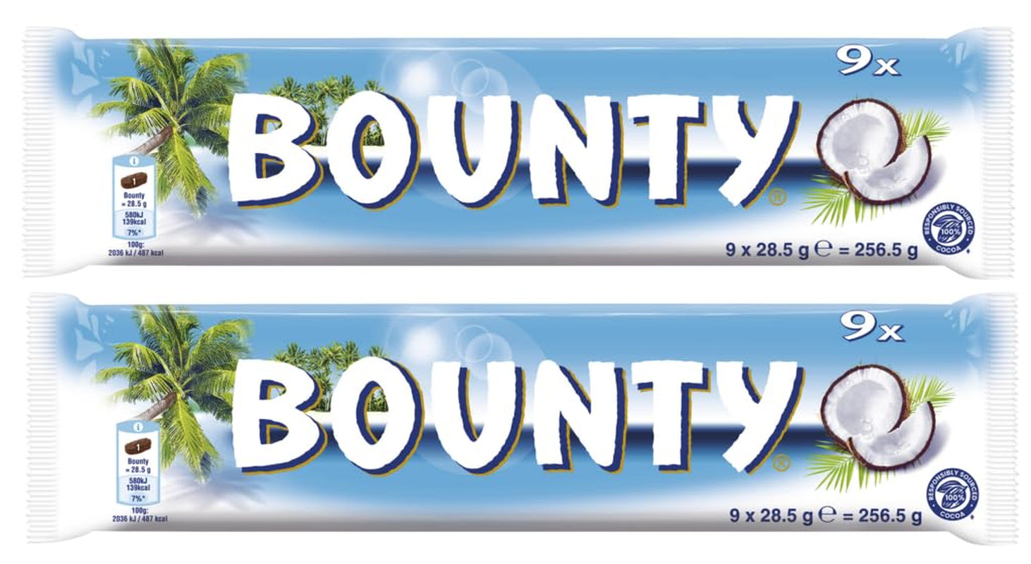 Bounty Chokladkakor | Kokos och choklad | Olika förpackningsstorlekar