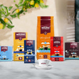 Caffè Mauro Torrefazione Kaffeekapseln Espresso Avvolgente, Intensität 8/10-144 Kapseln Kompatibel med Kaffeemaschinen der Marke Lavazza* A Modo Mio*, 144 Stück, Hergestellt in Italien