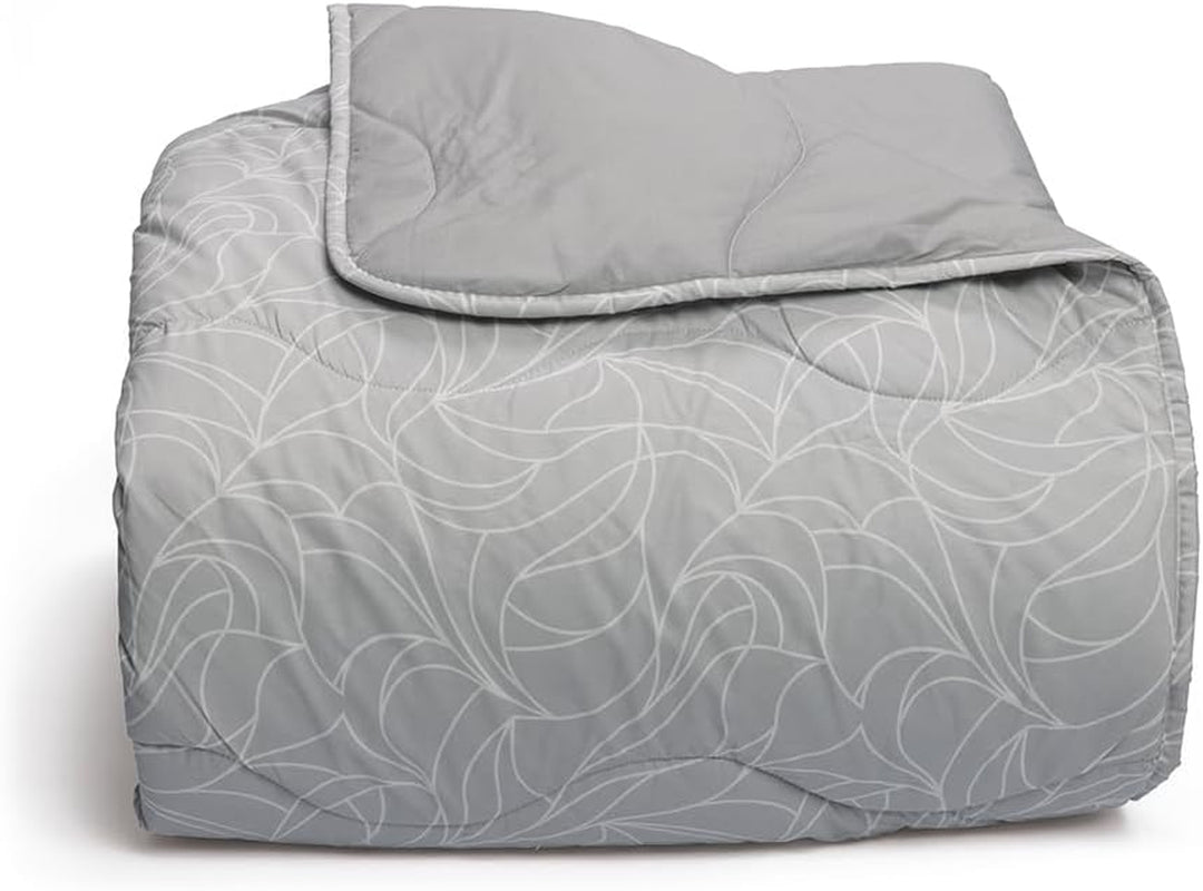 Foppapedretti Nacht&Natura täcke för dubbelsäng 2P; pearl wave, 100 % bomullsöverdrag, Made in Italy Täcken och täcken Naty Shop Standardtitel