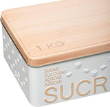 "scandinave nature" vit kub-typ metall askkopp - 5 fem helt enkelt smart