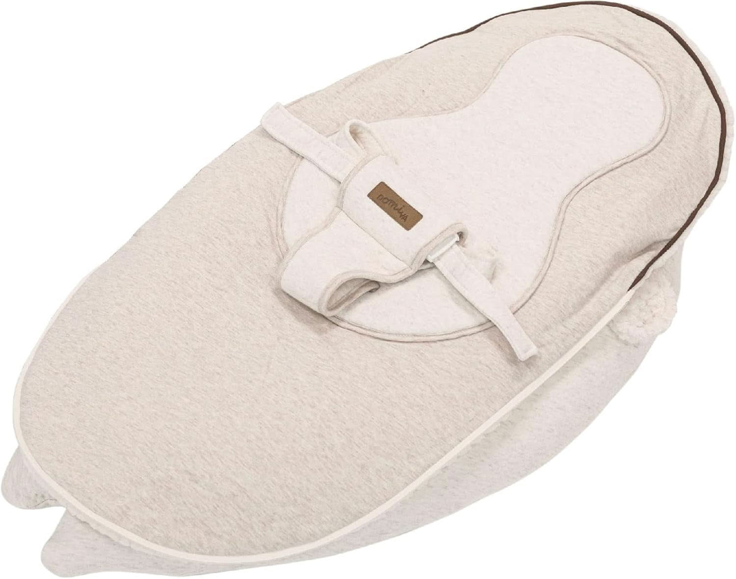 Multifunktionell amningskudde, 4 i 1, Soft Nova, beige, enkel kudde: 202 cm, fåtölj, 40 X 75 X 22 cm Tillbehör Mat och Amning Bebe Naty Shop