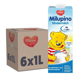 Milupa Milupino Drickfärdig tillväxtmjölk (6x1L), från 1 år, för små barn i tillväxtfasen