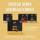 Caffè Vergnano 1882 - Èspressokompostierbare Kaffeekapseln, Kompatible Mit Nespresso, Neapel - Packung Enthält 100 Kapseln