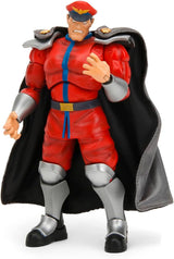 Jada Toys Street Fighter Figure Guile (15 Cm) - Street Fighter 2: The Final Challengers Collectible Movable Action Figure med alternativt huvud, händer och tillbehör, ålder 13+ Actionfigurer Naty Shop M. Bison