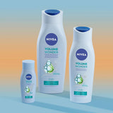 NIVEA Volume Wonder Strengthening schampo, volymgivande schampo, 50 ml dusch och bad Naty Shop