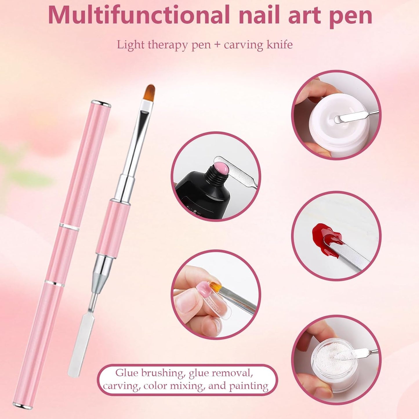 288 Dual Nail Forms Set, Dual Shape Nail Art Set, 12 Nail Extension Forms, Gel Nail Forms, Lämplig för nybörjare och manikyrister