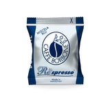 Caffè Borbone Respresso, Blå Kaffeemischung - 100 kapslar - Kompatibel med Nespresso®* Haushalts-Espressomaschinen