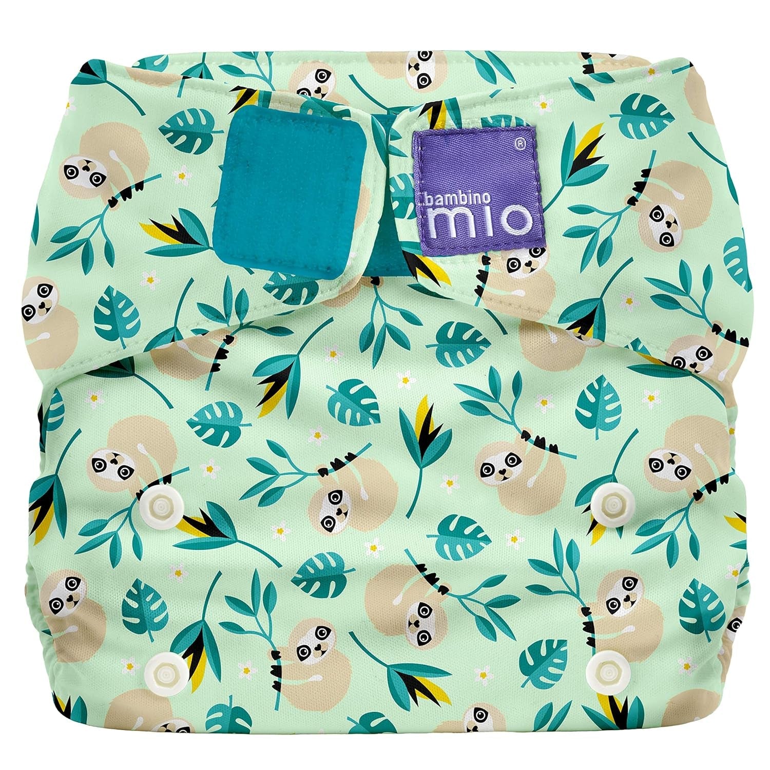 Bambino Mio, tygblöja Miosolo Classic Allt-i-ett, ekologisk blöja utan kemikalier