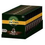 Kaffeekapseln Lungo Intenso, Intensität 8 av 12, 10 x 20 Getränke & Kaffeekapseln Espresso Intenso, Intensität 10 av 12, 200 Nespresso®* kompatibel Kapseln, 10 x 20 Getränke