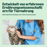 Amazon spannmålsfri våt kattmat på burk kycklingfläckar 12 x 400g
