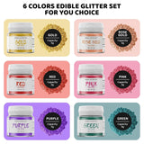 Ätbart glitter, 3 gram Naty Shop