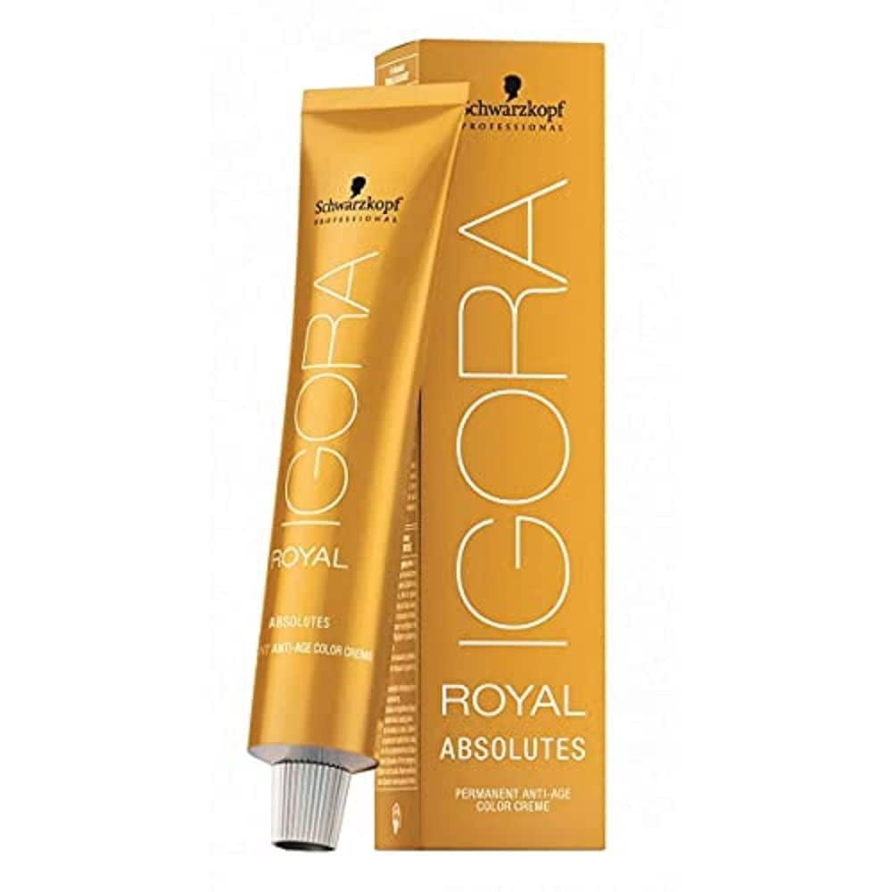Igora Royal Absolute Age Blend Hårfärg, 7-560 Choklad Gyllene Medium Blond, 60ml Naty Shop Hårfärg 9-50 Mycket Ljus Blond Naturligt Guld 60 Ml (1 förpackning)