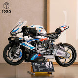 LEGO Technic BMW M 1000 RR Motorcykelmodell Vuxenmodellsats Set som hantverkspresent för män och kvinnor Hem- eller kontorsinredning 42130 Byggsatser Besuche den LEGO-Store