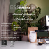 ESPRESSO | Kaffebönor 500g - 100% Arabica | Nyrostad för att göra espresso | Hela kaffebönor | Klassisk kaffesmak