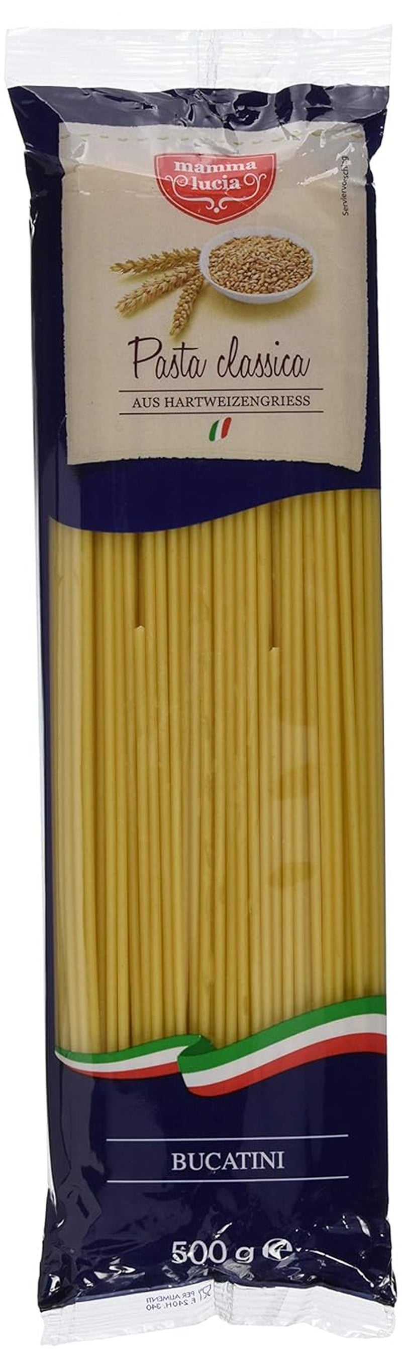 Pasta Bucatini - Makaroner, förpackning om 20 (20 x 500 g)