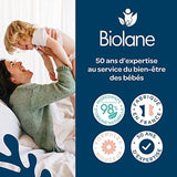 BIOLANE - Rund napp - Extra tunn napp - 6+ månader - Bicolor green - Naturgummi napp - För oral utveckling - Mjuk och bekväm