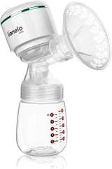 LIONELO Elektrisk bröstmjölkspump LIONELO Fidi plus 180 ml, energibesparande bärbar pump, 9 massagenivåer, drifttid 150 min Tillbehör Mat och amning Bebe Naty Shop