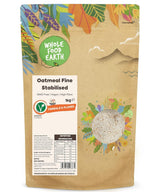 Wholefood Earth Fine Oats - icke-GMO - vegan - mjölkfri - utan tillsatt socker 1 kg