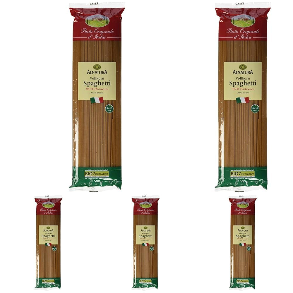 Ekologisk fullkornsspaghetti, 500g