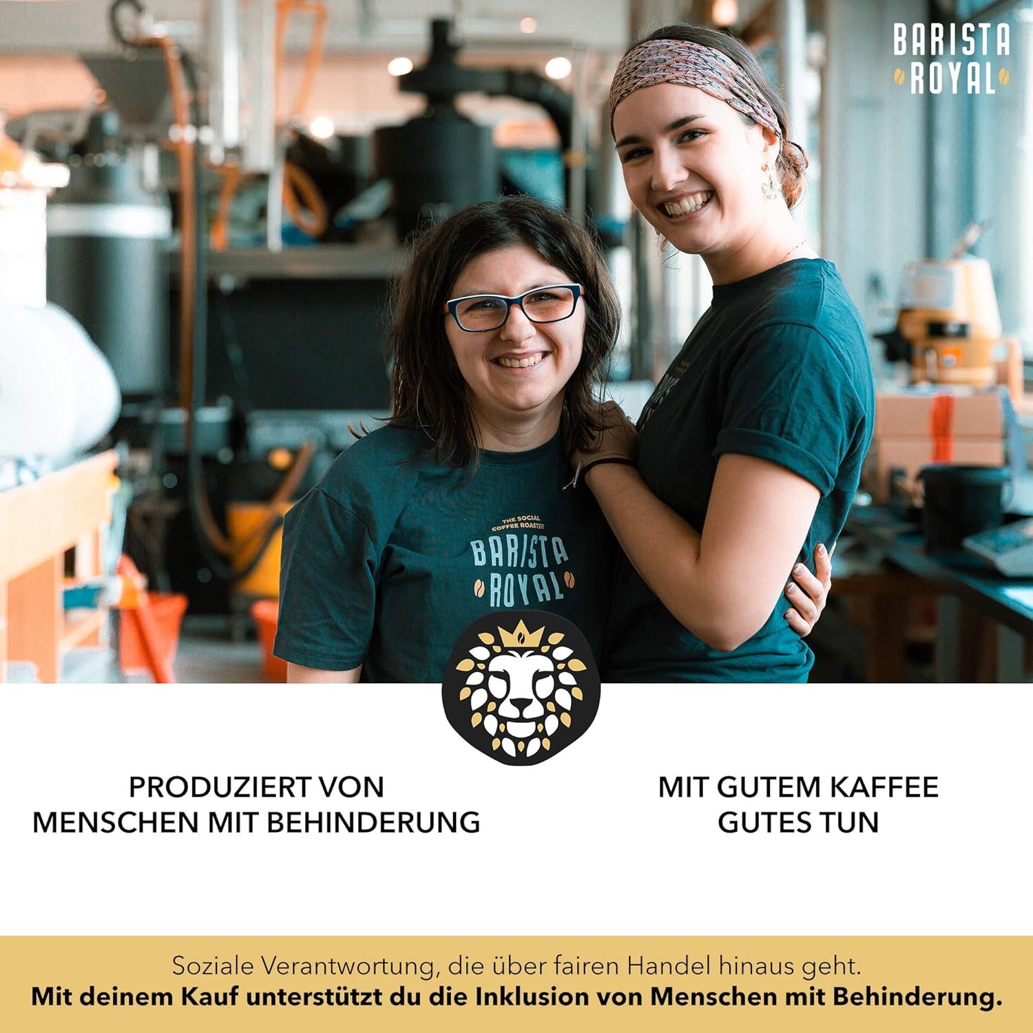 BARISTA ROYAL Bio Kaffeebohnen 1kg "Special Selection" | Frische Kaffeebohnen direkt gehandelt | 70% Arabica, 30% Robusta Kaffee ganze Bohnen | Idealisk för helautomatiska och filtermaskiner