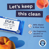 Miljövänliga våtservetter för engångsbruk 560 våtservetter (14 x 40 våtservetter) Månadsförpackning 100 % plastfri 99 % vattenkänslig vård våtservetter Fin att spola Certifierad biologiskt nedbrytbar vegan