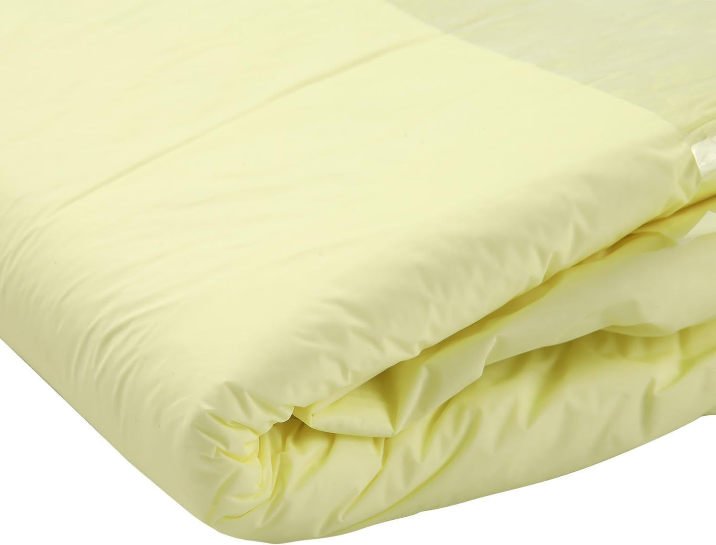 CutiePlusU vuxenblöjor, 10-pack inkontinenstrosor för engångsbruk med öglor för kvinnor och män, maximal absorptionsförmåga över natten - gul (medelstorlek 71-96 cm)