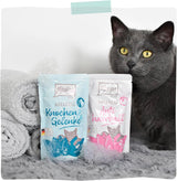 MjAMjAM - Premium våt kattfoder - Wellness - Digestive - Nötkött, förpackning med 12 (12 x 125 g), spannmålsfri