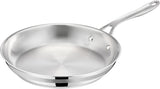 Jamie Oliver från Tefal Cook Smart stekpanna 28Cm, obelagt rostfritt stål, Lämplig för induktion Grytor och kastruller Naty Shop Standardtitel