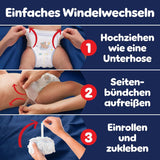 Pampers Night Pants storlek 6 blöjor, 138 stycken, 13kg-19kg, ger extra skydd hela natten.